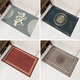 Hua Fei Hua Chinese style entrance door floor mat bathroom bathroom non-slip mat kitchen floor mat door entry home foot mat Chinese style A-dark green 100*160cm