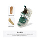 Zapatos de hombre feas y lindos de oetzi en verano, zapatos de lona de bloqueo de color versátiles pareja gelatina de dedo grande de la cabeza de moda