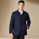 Antonio [90% Pired Wool + 10% Mulberry Silk] Printemps et veste à revers d'automne