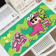 Long mouse pad Crayon Shin-shirt super large computer desk pad high-value keyboard pads dirt-resistant and washable students ZZ-2694/Shin Shin-shirt 80cm*30cm thick 3mm