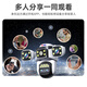 Diffang Panoramic HD Surveillance Camera Phone Mobile Phone Mobile Monitor d'extérieur distant 360 degrés sans angles morts avec vision nocturne 4G Réseau Wiless WiFi Rural Sécurité extérieure Surveillance Antift WiFi Quad Camera 4 Picture 20 millions + 10 fois Amaillant ALARME INTRUISION 128G + PANORAMIQUE VISION NIVE FULL RIBBON FULL