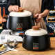 Mujing Village Japanese-style casserole soup gas stove household casserole stew pot open flame high temperature resistant dry-fired casserole soup pot ceramic pot soup pot large clay pot rice casserole health porridge pot ceramic casserole 2 liters [519] suitable for 2-3 people