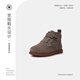 
Telanis boys' shoes for spring and spring new baby Martin boots matte cowhide leather boots for girls' genuine leather short boots khaki 22 inner length 14.5cm suitable for foot length 13.5cm