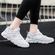 XTEP (XTEP) Zapatos de mujer zapatos de papá zapatos blancos para mujeres Mesh street scoule retro ondulal style style rosa zapatilla casual de carrera Bailan 7001 35