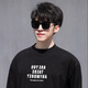 Bai Xiaoshe sunglasses sunglasses-127 [Mi Nail Style + Gift] Driving sunshade glasses for men and women GM to show small face driving