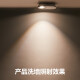 Light guide Mijia Xiaoai smart LED surface-mounted spotlight XX Genie Xiaodu smart dimming color wall atmosphere light without main light B model black Xiaoai smart model (speaker not included)