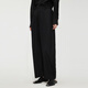 
JNBY/Jiangnan Buddy Spring and Summer Banana Pants for Women High Waist Cotton Loose Wide Leg Pants Slim and Versatile Commuter 5O5E15280 001/Black XS