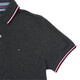 Tommy Hilfiger Tommy Men's Clothing New European and American Colord Colord Casual Slim Men's Short à manches courtes 673/670/691 Pink L (environ 90 kg)