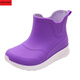 VALOR MAN elementary school students rain boots children medium and older children boys plus velvet warm rain boots rubber shoes women's shoes water boots children white background blue 31