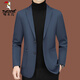 Woodpecker (TUCANO) casual suit men 2024 new men's business suit middle-aged single spring and autumn coat slim dad top men black ZJ9889 180/XL
