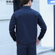 Flame Team Workwear Herrenkleidung Sommer Langarm Dünne reine Baumwollkleidung-resistente Baustelle Arbeitsschutzbekleidung Fabrik Workshop Elektrische Schweißkleidung Dunkelblau 829 Upgrade (Top + Hosen) 180 (Empfohlen 145-160jin [Jin Equals Equalle 0,5 kg]))