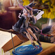 Taito Witch Journey Yirena Amp Witch's Journey Riding a Broom Witch Suit Verine Figure Ornement Gift Yirena Witch Suit Réimpression authentique Nouveau 20 cm non ouvert