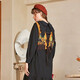 Cardigan tricoté de l'amant Xiangyi pour les femmes en 23 automne et hiver nouvel pull extérieur gilet de style rétro paresseux design des vêtements féminins iris d'irises une taille [adaptée à 80-140jin [Jin est égal à 0,5 kg]]]