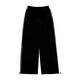 High Street Sportshosen für Frauenstudenten schwarze Binde-Big-Hose losen hohe Taille schlampig Fett M-Breitenbeine (723 Schlitzhosen) 4xl 170-200jin [Jin entspricht 0,5 kg]