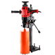 SMVP Jindu Wasserbohrmaschine Bohrmaschine Beton Wasser und Elektrobohrer Klimaanlage Handheld Desktop Hochleistungsstanzmaschine Dual-Purple-Unterstützung 3500W Desktop 9230 Modell (Standard)