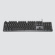 罗技（Logitech） K845有线游戏键盘 机械办公键盘 104键DIY键帽电竞键盘吃鸡键盘 小刘鸭联名节日礼物 【K845小刘鸭系列】 黑色  青轴