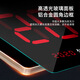 虹泰2024新款大屏led数字万年历大厅静音挂钟电子时钟挂墙钟表4885SM 48x85cm-银色 普通版