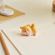 Cute cartoon Shiba Inu desktop ornaments mini puppies and kittens simulated animal model toys micro landscape decorations 5 Shiba Inu combination + small basket