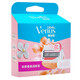 Gillette Venus shaver for women, special skin beauty manual hair removal knife, white tea 3-blade (without blade holder) replacement set