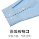 Ao Zezawa large long -sleeved shirt man plus fertilizer increases loose white DP hot wrinkle anti -wrinkle easy to take care of cotton high -end white shirt