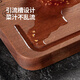 Cooking Emperor Cabinet Thicker Solid Wood Sandalwood Topping Plate can hang home in chopping boards, original cutting boards 40*30*3cm