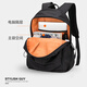 HK mochila para hombres bolsas de viaje para hombres bolsas de viaje para hombres bolsas portátiles de laptop estudiantes universitarios de secundaria mochila casual modelo cool negro
