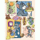 桃李世家TomJerry猫和老鼠1000片拼图高颜值卡通动漫成人儿童益智玩具礼物 猫和老鼠-M1349 1000片木质拼图礼盒装