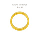 Chow Tai Fook heritage pair of gold rings, which means love is stronger than gold, single (labor cost 820) No. 13 9.3g F214040