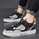 Playboy Herrenschuhe 2024 Herbst- und Winter Arbeitsschuhe Retro Trendy Schuhe Herren Martin Boots Britische Outdoor High Top Shoes Männer 1000 Cpl1225469 Black 40
