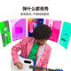
Take Fire Guitar (LAVAGUITAR) LAVA ME play smart folk guitar beginner musical instruments for beginners travel self-taught guitar Frost white [with standard piano bag] 36 inches