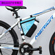 MieLanat* bicycle water bottle cage, mountain bike water bottle bag, bicycle triangular square bag, road bike tube front beam frame tool, triangular bag - can hold water bottle, sky blue 20*18 large capacity