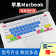 迅鸥苹果Macbook防尘膜套罩Air14按键膜Pro13键盘膜13.3保护贴膜15英寸 半透薄荷(2片) Pro 13【A1502/A1278】
