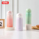 Thermos Thermos Cup Großkapazität Wasserbecher Kinder- und Frauenbecher Ehepaar Edelstahl Geburtstag Geschenk Custom Lackierung JNL 316L Edelstahl-Lila Lila 350 ml