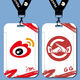 Identity Fifth Wolf Team 487 Pipi Limited Card Set School Card Brand Bus Card U -Bahn Card Card Card Water Card Key Kette B16808 Vier acht acht sieben lange Lanyard + Campus Card Set