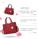 NUCELLE bag women's handbag red bride wedding bag large capacity shoulder crossbody bag birthday gift 520 Valentine's Day gift for girlfriend and wife Mother's Day gift practical and heartfelt gift for mom 188 Zhengyang Red