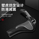 OEING bicycle handlebar cover universal rubber silicone mountain bike handlebar cover cow sheep horn bicycle handle grip cover accessories one-piece meat ball handlebar cover with deputy handlebar gray