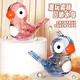 Whistle children's oral muscle pronunciation training can be filled with water and can learn to call the birds in infants and toddlers whistle toys mother and baby [pink] Whistle water bird (send lanyard)