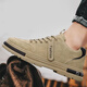 Huang Yi 2025 men's spring and autumn work men's work shoes waterproof non-slip wear-resistant work shoes men's shoes trendy work shoes khaki 41