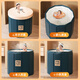Xkj Beau de bain de qualité japonaise pour adultes pliable sueur fumante pour deux personnes et seau de bain plus grand pour les nourrissons et les enfants assis et laver le bain de baignoire moderne vert déplié prêt à l'emploi * pas d'installation de sel de sel d'installation