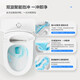 ArROW Bathroom Large Impact Jet Siphon Anti-odor and Water-saving Toilet Household Reducing Cover Plate Joint Pumping Toilet [T32 Engineering Race 12609 305/300mm