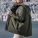 Adidas Cotton Clothing Herren- und Frauenkleidung 2025 Frühling Neues warmes Paar mit Kapuze -Windschutzjacke Sportbekleidung Baumwolljacke Wattebotte IV9230/Rock Olivengrün M/175