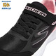 Skechers斯凯奇儿童运动鞋女大童跑步鞋轻便透气减震魔术贴童鞋302429L