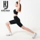 KJ High Waist Sweat Shaping Pants Corset Women's Waist Corset Leg Postpartum Sports Yoga Pants Women's Tummy Shaping Clothes Sweat Pants Elegant Black M (Suitable for 80-120Jin [Jin is equal to 0.5 kg])