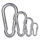 Golmud safety hook carabiner insurance main lock dog chain key GM901 spring buckle 7cm*2 pcs