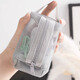 JD Logistik Universal Storage Bag Mini Mesh Storage Bag Square Bag Make -up Lippenstift Münzbrunnen 1 Weiß