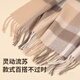 
MITHAOL KUSC100% Australian wool scarf for women 2025 autumn and winter new scarf birthday Valentine's Day gift for girlfriend and wife Camel gauze [high-end gift box] All size