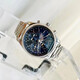 [Second-Hand 99 New] Longines berühmte Escort Eight-Needle Moon Phase Series Herren Uhr Automatische mechanische Uhr Männer Uhr L2.773.4.92.6 42mm New L687 Bewegung