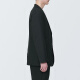 
MUJI (MUJI) Men's Easy-Dry Elastic Bubble Jacket Men's Jacket Early Autumn Style Suit Small Suit AD0VHC4S Black L (175/100A)