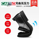 Zapatos de cuero Cartelo String y Autumn Genuine Leather Casual Business Formal Wear Versión coreana con altura de un pie transpirable Black Derby 6189 Negro 39 de cuatro estaciones 39