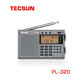 Tecsun PL-320 digital demodulation multi-band radio global band standard DSP lithium battery rechargeable timer switch standard + charger